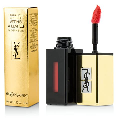 ysl rouge pur couture vernis à lèvres 7|YSL pur couture lacquer.